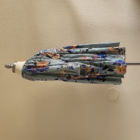 UMGEE Floral Midi Lenght Long Sleeve Dress Top - Picture 4 of 7